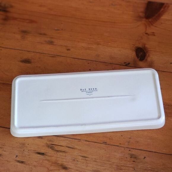 NWOT Rae Dunn "TRINKETS" Ceramic Tray - Picture 2 of 6